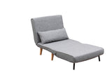Fotoliu extensibil Folde Single, Diverse culori, 80x50x42 cm - Gri deschis | SKU: 859FTN2330 | Fotoliu extensibil Folde Single, 80x50x42 cm, varianta Gri deschis, produs pentru amenajarea locuinței, disponibil online în România la CasaMob
