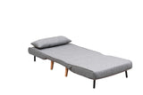 Fotoliu extensibil Folde Single, Diverse culori, 80x50x42 cm - Gri deschis | SKU: 859FTN2330 | Fotoliu extensibil Folde Single, 80x50x42 cm, varianta Gri deschis, produs pentru amenajarea locuinței, disponibil online în România la CasaMob