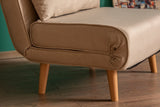 Fotoliu extensibil Folde Single, Diverse culori, 80x50x42 cm - Crem | SKU: 859FTN2331 | Fotoliu extensibil Folde Single, 80x50x42 cm, varianta Crem, produs pentru amenajarea locuinței, disponibil online în România la CasaMob