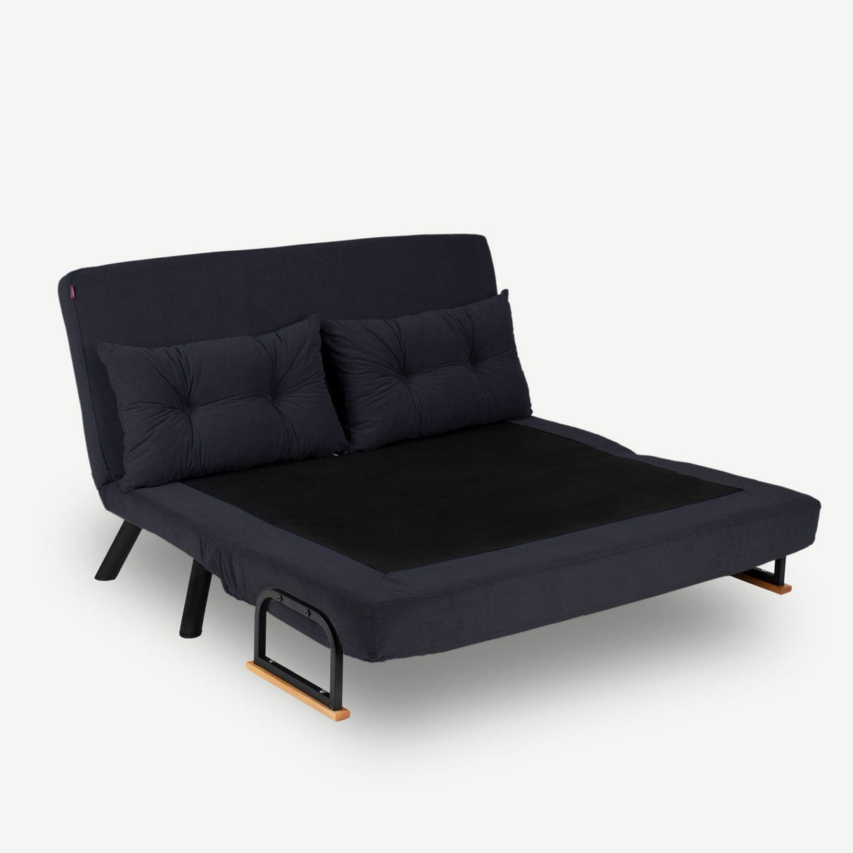 Canapea extensibilă 2 locuri Sando, Diverse culori, 133x50x41 cm - Negru | SKU: 859FTN2706 | Canapea extensibilă 2 locuri Sando, 133x50x41 cm, varianta Negru, produs pentru amenajarea locuinței, disponibil online în România la CasaMob