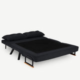 Canapea extensibilă 2 locuri Sando, Diverse culori, 133x50x41 cm - Negru | SKU: 859FTN2706 | Canapea extensibilă 2 locuri Sando, 133x50x41 cm, varianta Negru, produs pentru amenajarea locuinței, disponibil online în România la CasaMob
