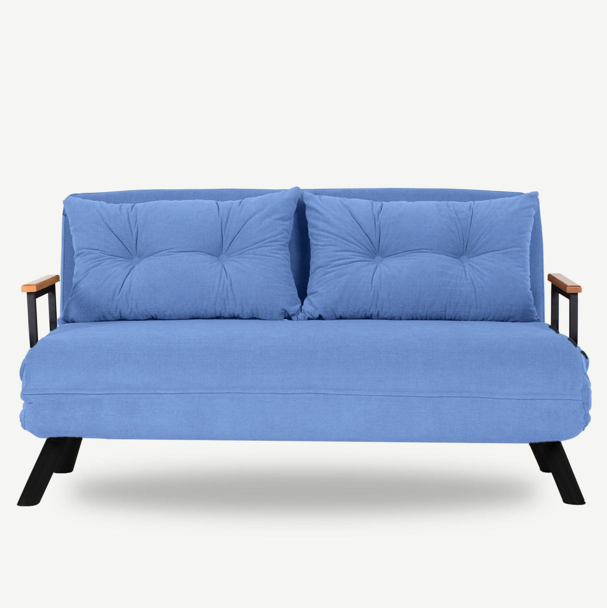 Canapea extensibilă 2 locuri Sando, Diverse culori, 133x50x41 cm - Albastru | SKU: 859FTN2707 | Canapea extensibilă 2 locuri Sando, 133x50x41 cm, varianta Albastru, produs pentru amenajarea locuinței, disponibil online în România la CasaMob