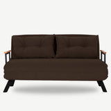 Canapea extensibilă 2 locuri Sando, Diverse culori, 133x50x41 cm - Maro | SKU: 859FTN2708 | Canapea extensibilă 2 locuri Sando, 133x50x41 cm, varianta Maro, produs pentru amenajarea locuinței, disponibil online în România la CasaMob