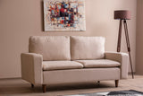 Canapea fixă 2 locuri Lungo, Diverse culori, 150x52x46 cm - Crem | SKU: 859FTN2711 | Canapea fixă 2 locuri Lungo, 150x52x46 cm, varianta Crem, produs pentru amenajarea locuinței, disponibil online în România la CasaMob
