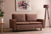 Maro deschis | SKU: 859FTN2712 | Canapea fixă 2 locuri Lungo, 150x52x46 cm, varianta Maro deschis, produs pentru amenajarea locuinței, disponibil online în România la CasaMob