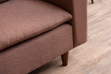 Canapea fixă 2 locuri Lungo, Diverse culori, 150x52x46 cm - Maro deschis | SKU: 859FTN2712 | Canapea fixă 2 locuri Lungo, 150x52x46 cm, varianta Maro deschis, produs pentru amenajarea locuinței, disponibil online în România la CasaMob