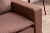 Canapea fixă 2 locuri Lungo, Diverse culori, 150x52x46 cm - Maro deschis | SKU: 859FTN2712 | Canapea fixă 2 locuri Lungo, 150x52x46 cm, varianta Maro deschis, produs pentru amenajarea locuinței, disponibil online în România la CasaMob