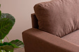 Canapea fixă 2 locuri Lungo, Diverse culori, 150x52x46 cm - Maro deschis | SKU: 859FTN2712 | Canapea fixă 2 locuri Lungo, 150x52x46 cm, varianta Maro deschis, produs pentru amenajarea locuinței, disponibil online în România la CasaMob