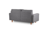Canapea fixă 2 locuri Lungo, Diverse culori, 150x52x46 cm - Gri deschis | SKU: 859FTN2713 | Canapea fixă 2 locuri Lungo, 150x52x46 cm, varianta Gri deschis, produs pentru amenajarea locuinței, disponibil online în România la CasaMob