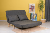 Canapea extensibilă 2 locuri Folde, Diverse culori, 120x80x79 cm - Gri închis | SKU: 859FTN2714 | Canapea extensibilă 2 locuri Folde, 120x80x79 cm, varianta Gri închis, produs pentru amenajarea locuinței, disponibil online în România la CasaMob