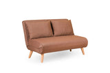 Canapea extensibilă 2 locuri Folde, Diverse culori, 120x80x79 cm - Maro | SKU: 859FTN2715 | Canapea extensibilă 2 locuri Folde, 120x80x79 cm, varianta Maro, produs pentru amenajarea locuinței, disponibil online în România la CasaMob
