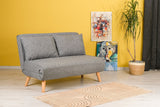 Canapea extensibilă 2 locuri Folde, Diverse culori, 120x80x79 cm - Gri deschis | SKU: 859FTN2716 | Canapea extensibilă 2 locuri Folde, 120x80x79 cm, varianta Gri deschis, produs pentru amenajarea locuinței, disponibil online în România la CasaMob