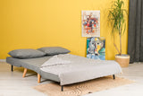 Canapea extensibilă 2 locuri Folde, Diverse culori, 120x80x79 cm - Gri deschis | SKU: 859FTN2716 | Canapea extensibilă 2 locuri Folde, 120x80x79 cm, varianta Gri deschis, produs pentru amenajarea locuinței, disponibil online în România la CasaMob