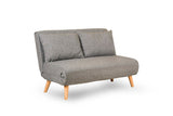 Canapea extensibilă 2 locuri Folde, Diverse culori, 120x80x79 cm - Gri deschis | SKU: 859FTN2716 | Canapea extensibilă 2 locuri Folde, 120x80x79 cm, varianta Gri deschis, produs pentru amenajarea locuinței, disponibil online în România la CasaMob
