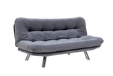 Canapea extensibilă 3 locuri Misa, Diverse culori, 175x52x40 cm - Gri mediu | SKU: 859FTN2802 | Canapea extensibilă 3 locuri Misa, 175x52x40 cm, varianta Gri mediu, produs pentru amenajarea locuinței, disponibil online în România la CasaMob