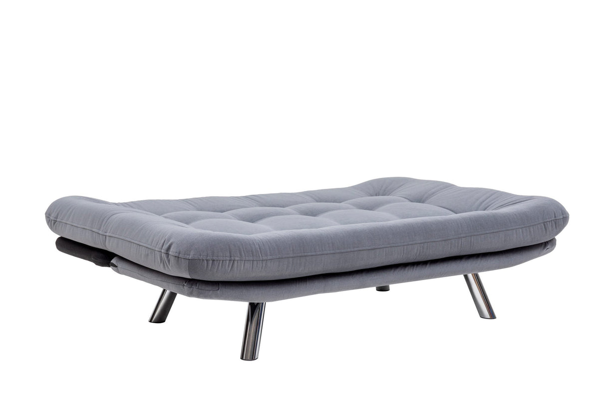 Canapea extensibilă 3 locuri Misa, Diverse culori, 175x52x40 cm - Gri mediu | SKU: 859FTN2802 | Canapea extensibilă 3 locuri Misa, 175x52x40 cm, varianta Gri mediu, produs pentru amenajarea locuinței, disponibil online în România la CasaMob