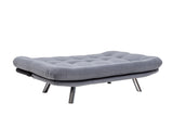 Canapea extensibilă 3 locuri Misa, Diverse culori, 175x52x40 cm - Gri mediu | SKU: 859FTN2802 | Canapea extensibilă 3 locuri Misa, 175x52x40 cm, varianta Gri mediu, produs pentru amenajarea locuinței, disponibil online în România la CasaMob