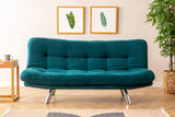 Canapea extensibilă 3 locuri Misa, Diverse culori, 175x52x40 cm - Verde petrol | SKU: 859FTN2803 | Canapea extensibilă 3 locuri Misa, 175x52x40 cm, varianta Verde petrol, produs pentru amenajarea locuinței, disponibil online în România la CasaMob