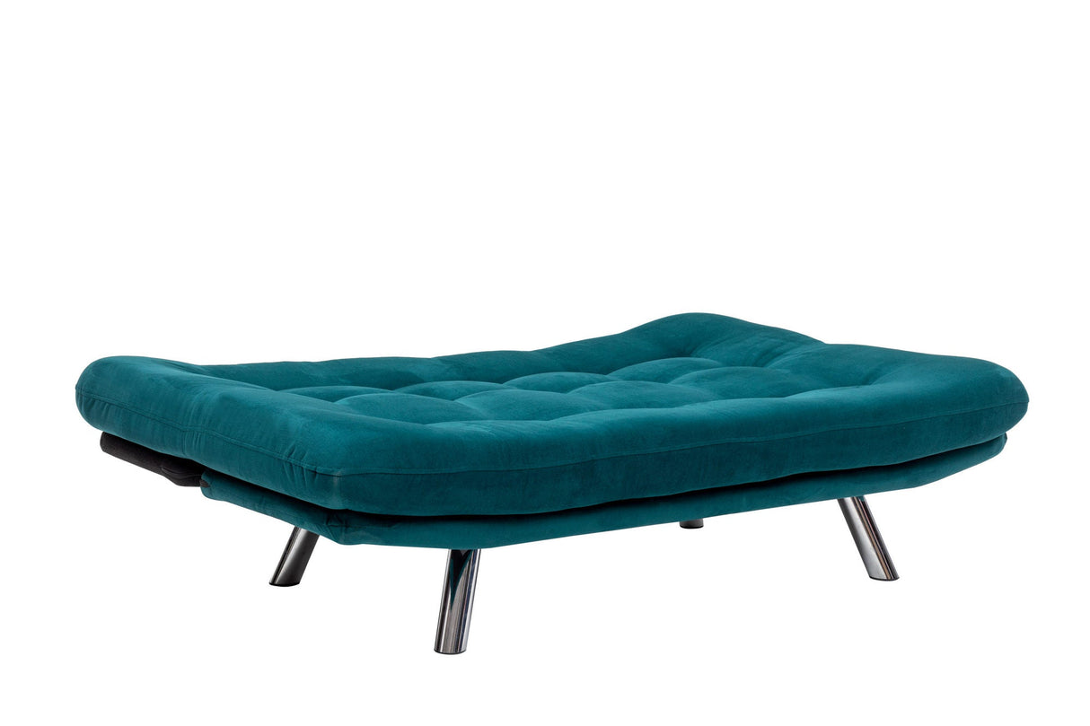 Canapea extensibilă 3 locuri Misa, Diverse culori, 175x52x40 cm - Verde petrol | SKU: 859FTN2803 | Canapea extensibilă 3 locuri Misa, 175x52x40 cm, varianta Verde petrol, produs pentru amenajarea locuinței, disponibil online în România la CasaMob