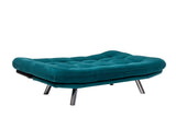 Canapea extensibilă 3 locuri Misa, Diverse culori, 175x52x40 cm - Verde petrol | SKU: 859FTN2803 | Canapea extensibilă 3 locuri Misa, 175x52x40 cm, varianta Verde petrol, produs pentru amenajarea locuinței, disponibil online în România la CasaMob