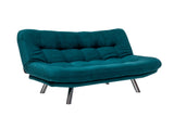 Canapea extensibilă 3 locuri Misa, Diverse culori, 175x52x40 cm - Verde petrol | SKU: 859FTN2803 | Canapea extensibilă 3 locuri Misa, 175x52x40 cm, varianta Verde petrol, produs pentru amenajarea locuinței, disponibil online în România la CasaMob