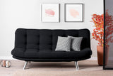 Canapea extensibilă 3 locuri Misa, Diverse culori, 200x105x95 cm - Negru | SKU: 859FTN2805 | Canapea extensibilă 3 locuri Misa, 200x105x95 cm, varianta Negru, produs pentru amenajarea locuinței, disponibil online în România la CasaMob