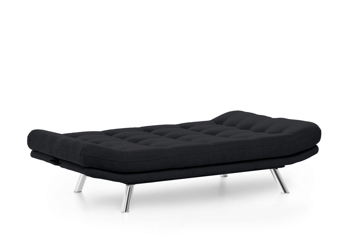 Canapea extensibilă 3 locuri Misa, Diverse culori, 200x105x95 cm - Negru | SKU: 859FTN2805 | Canapea extensibilă 3 locuri Misa, 200x105x95 cm, varianta Negru, produs pentru amenajarea locuinței, disponibil online în România la CasaMob