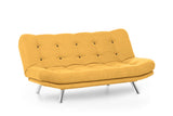 Canapea extensibilă 3 locuri Misa, Diverse culori, 200x105x95 cm - Muștar | SKU: 859FTN2809 | Canapea extensibilă 3 locuri Misa, 200x105x95 cm, varianta Muștar, produs pentru amenajarea locuinței, disponibil online în România la CasaMob