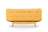 Canapea extensibilă 3 locuri Misa, Diverse culori, 200x105x95 cm - Muștar | SKU: 859FTN2809 | Canapea extensibilă 3 locuri Misa, 200x105x95 cm, varianta Muștar, produs pentru amenajarea locuinței, disponibil online în România la CasaMob