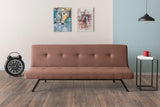 Canapea extensibilă 3 locuri Zola, Diverse culori, 180x78x55 cm - Maro | SKU: 859FTN2816 | Canapea extensibilă 3 locuri Zola, 180x78x55 cm, varianta Maro, produs pentru amenajarea locuinței, disponibil online în România la CasaMob