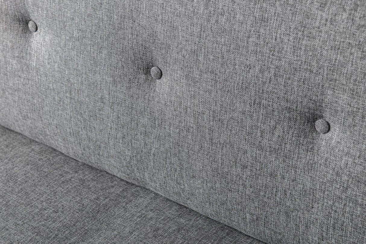 Canapea extensibilă 3 locuri Zola, Diverse culori, 180x78x55 cm - Gri deschis | SKU: 859FTN2818 | Canapea extensibilă 3 locuri Zola, 180x78x55 cm, varianta Gri deschis, produs pentru amenajarea locuinței, disponibil online în România la CasaMob
