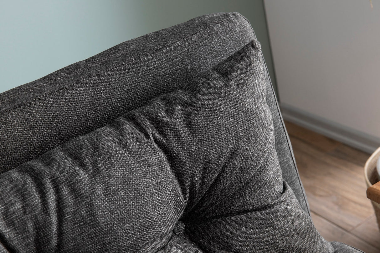 Canapea extensibilă 2 locuri Sando, Diverse culori, 133x50x41 cm - Gri închis | SKU: 859FTN2824 | Canapea extensibilă 2 locuri Sando, 133x50x41 cm, varianta Gri închis, produs pentru amenajarea locuinței, disponibil online în România la CasaMob