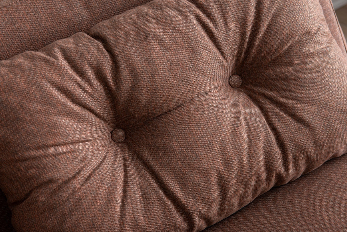 Canapea extensibilă 2 locuri Sando, Diverse culori, 133x50x41 cm - Maro deschis | SKU: 859FTN2826 | Canapea extensibilă 2 locuri Sando, 133x50x41 cm, varianta Maro deschis, produs pentru amenajarea locuinței, disponibil online în România la CasaMob