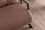 Canapea extensibilă 2 locuri Sando, Diverse culori, 133x50x41 cm - Maro deschis | SKU: 859FTN2826 | Canapea extensibilă 2 locuri Sando, 133x50x41 cm, varianta Maro deschis, produs pentru amenajarea locuinței, disponibil online în România la CasaMob