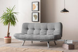 Canapea extensibilă 3 locuri Misa, Diverse culori, 175x52x40 cm - Gri deschis | SKU: 859FTN2827 | Canapea extensibilă 3 locuri Misa, 175x52x40 cm, varianta Gri deschis, produs pentru amenajarea locuinței, disponibil online în România la CasaMob