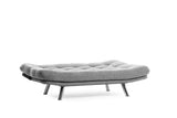 Canapea extensibilă 3 locuri Misa, Diverse culori, 175x52x40 cm - Gri deschis | SKU: 859FTN2827 | Canapea extensibilă 3 locuri Misa, 175x52x40 cm, varianta Gri deschis, produs pentru amenajarea locuinței, disponibil online în România la CasaMob
