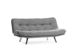 Canapea extensibilă 3 locuri Misa, Diverse culori, 175x52x40 cm - Gri deschis | SKU: 859FTN2827 | Canapea extensibilă 3 locuri Misa, 175x52x40 cm, varianta Gri deschis, produs pentru amenajarea locuinței, disponibil online în România la CasaMob