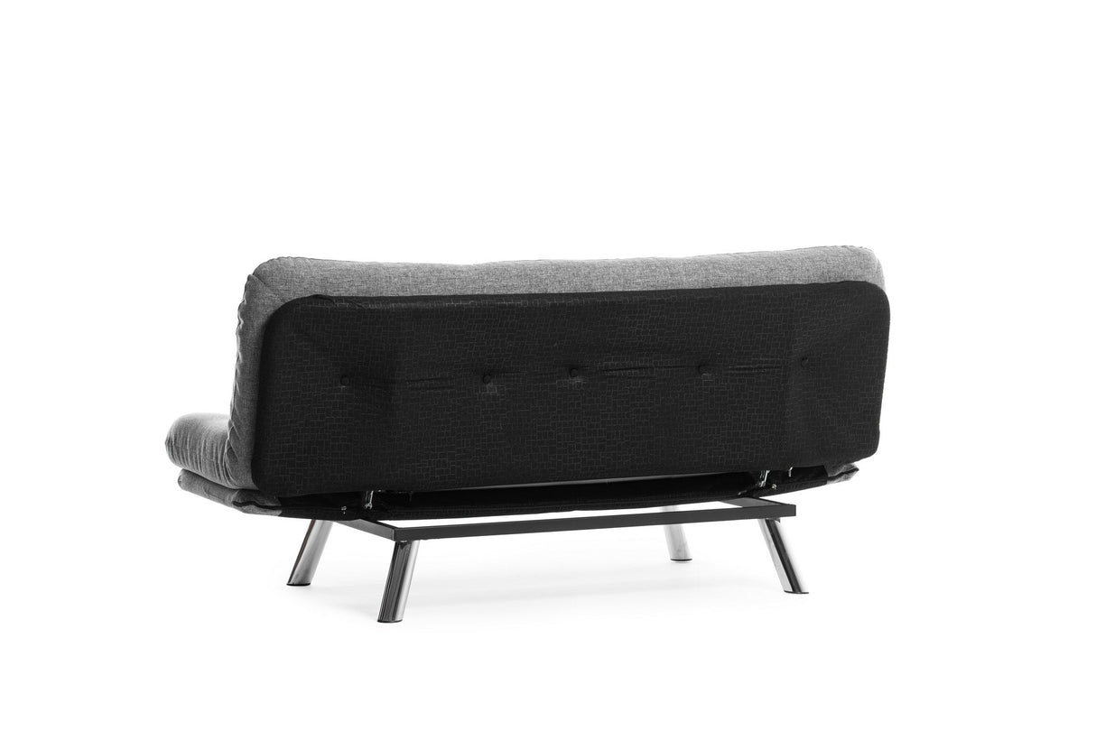 Canapea extensibilă 3 locuri Misa, Diverse culori, 175x52x40 cm - Gri deschis | SKU: 859FTN2827 | Canapea extensibilă 3 locuri Misa, 175x52x40 cm, varianta Gri deschis, produs pentru amenajarea locuinței, disponibil online în România la CasaMob