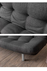 Canapea extensibilă 3 locuri Misa, Diverse culori, 175x52x40 cm - Gri închis | SKU: 859FTN2828 | Canapea extensibilă 3 locuri Misa, 175x52x40 cm, varianta Gri închis, produs pentru amenajarea locuinței, disponibil online în România la CasaMob