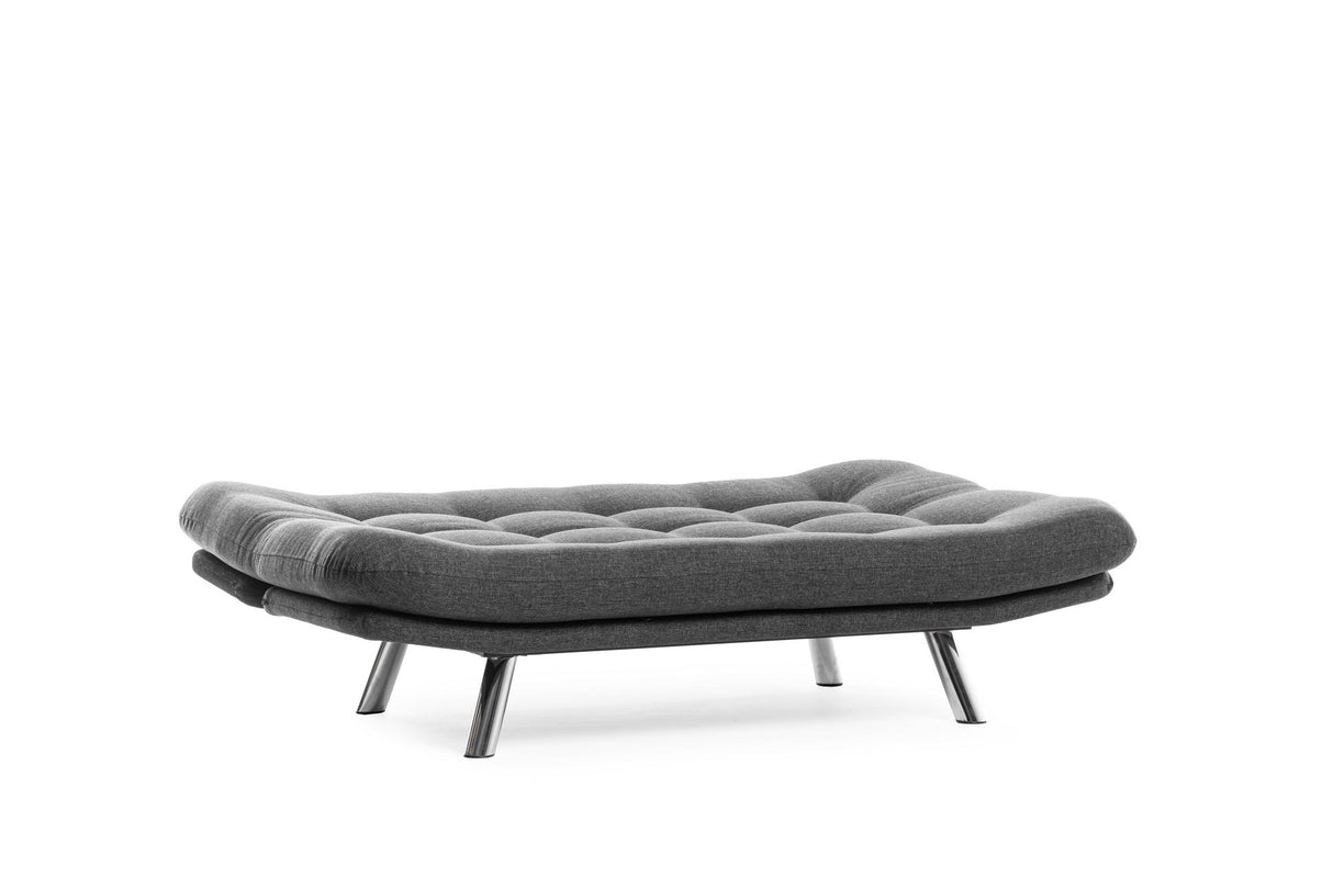 Canapea extensibilă 3 locuri Misa, Diverse culori, 175x52x40 cm - Gri închis | SKU: 859FTN2828 | Canapea extensibilă 3 locuri Misa, 175x52x40 cm, varianta Gri închis, produs pentru amenajarea locuinței, disponibil online în România la CasaMob