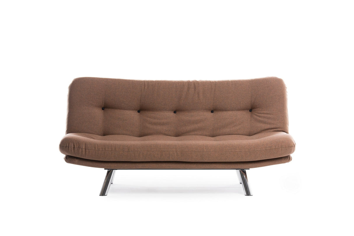 Canapea extensibilă 3 locuri Misa, Diverse culori, 175x52x40 cm - Maro deschis | SKU: 859FTN2830 | Canapea extensibilă 3 locuri Misa, 175x52x40 cm, varianta Maro deschis, produs pentru amenajarea locuinței, disponibil online în România la CasaMob