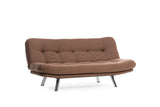 Canapea extensibilă 3 locuri Misa, Diverse culori, 175x52x40 cm - Maro deschis | SKU: 859FTN2830 | Canapea extensibilă 3 locuri Misa, 175x52x40 cm, varianta Maro deschis, produs pentru amenajarea locuinței, disponibil online în România la CasaMob