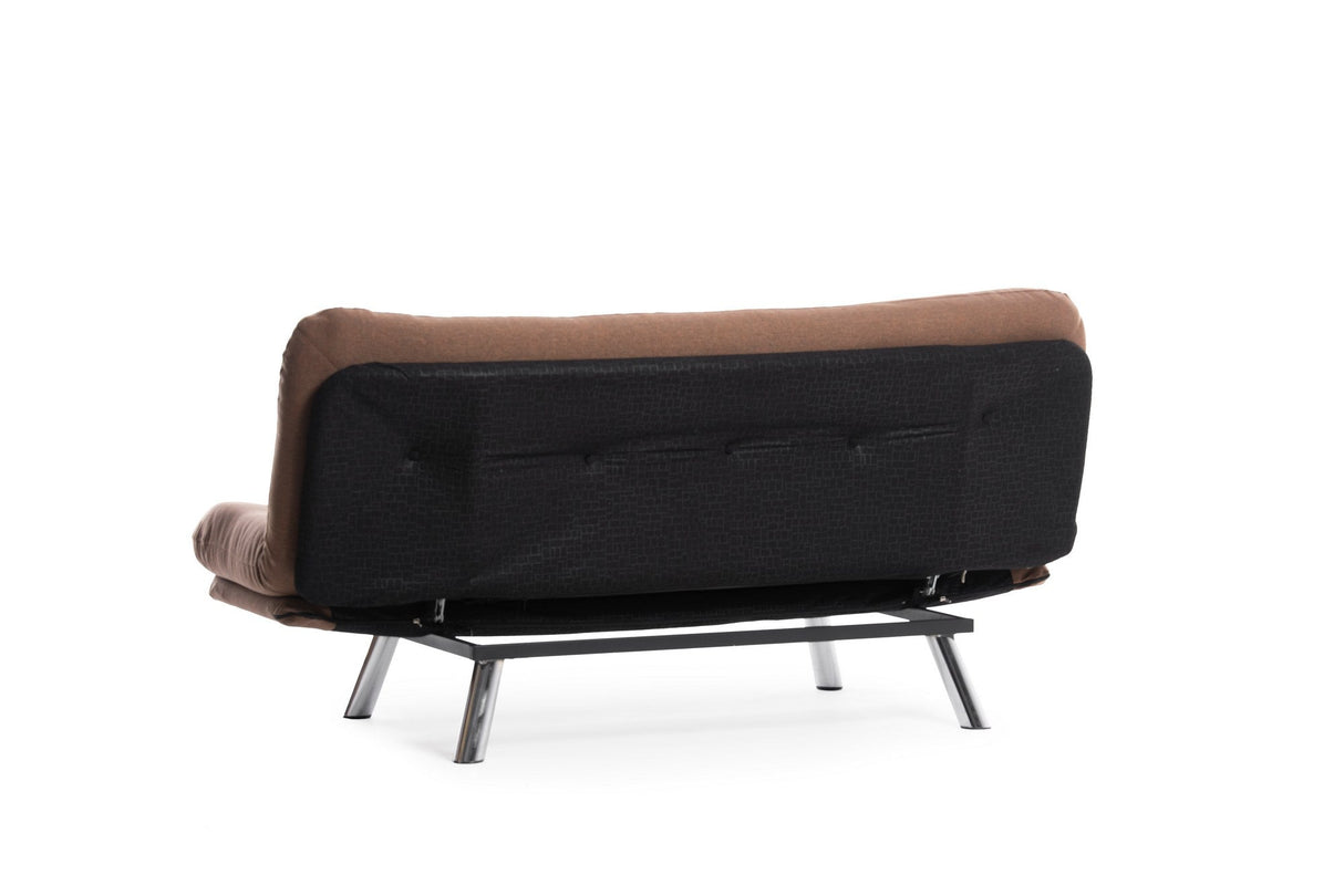 Canapea extensibilă 3 locuri Misa, Diverse culori, 175x52x40 cm - Maro deschis | SKU: 859FTN2830 | Canapea extensibilă 3 locuri Misa, 175x52x40 cm, varianta Maro deschis, produs pentru amenajarea locuinței, disponibil online în România la CasaMob