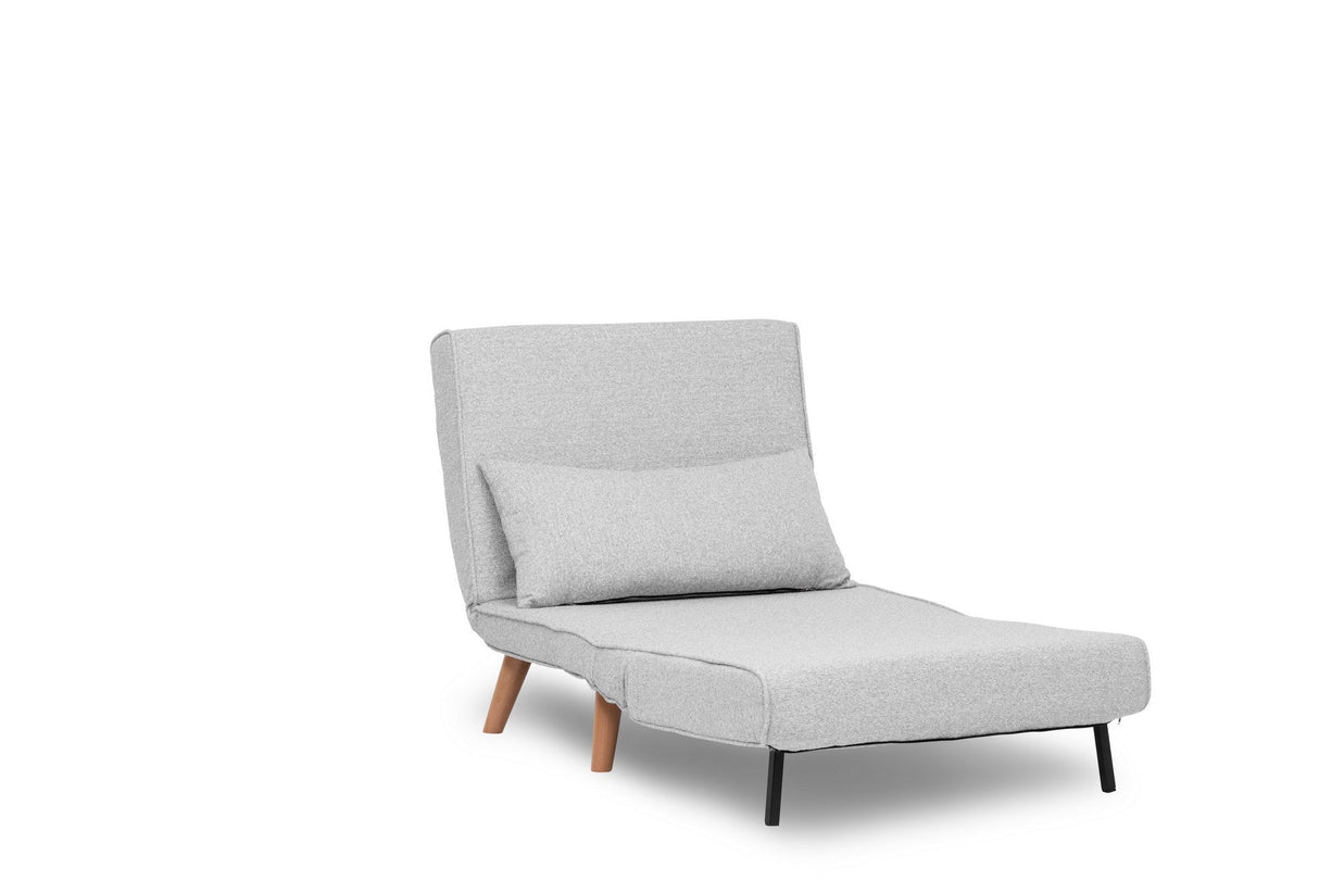 Fotoliu extensibil Folde Single - Teddy Fabric, Diverse culori, Diverse dimensiuni - Gri - 80x80x79 cm | SKU: 859FTN2831 | Fotoliu extensibil Folde Single - Teddy Fabric, varianta Gri - 80x80x79 cm, produs pentru amenajarea locuinței, disponibil online în România la CasaMob
