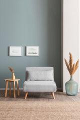 Fotoliu extensibil Folde Single - Teddy Fabric, Diverse culori, Diverse dimensiuni - Gri - 80x80x79 cm | SKU: 859FTN2831 | Fotoliu extensibil Folde Single - Teddy Fabric, varianta Gri - 80x80x79 cm, produs pentru amenajarea locuinței, disponibil online în România la CasaMob