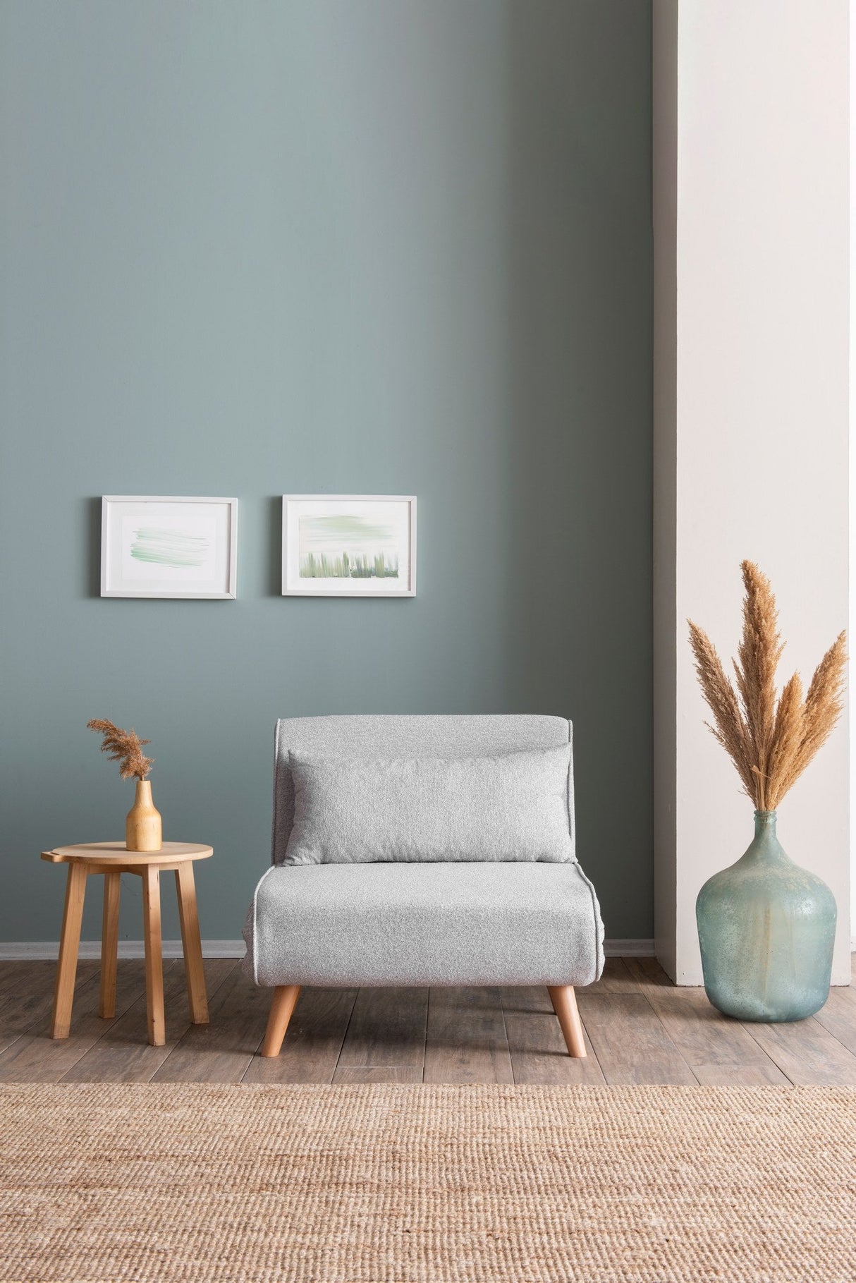 Fotoliu extensibil Folde Single - Teddy Fabric, Diverse culori, Diverse dimensiuni - Gri - 80x80x79 cm | SKU: 859FTN2831 | Fotoliu extensibil Folde Single - Teddy Fabric, varianta Gri - 80x80x79 cm, produs pentru amenajarea locuinței, disponibil online în România la CasaMob