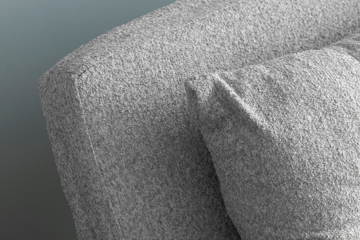 Fotoliu extensibil Folde Single - Teddy Fabric, Diverse culori, Diverse dimensiuni - Gri - 80x80x79 cm | SKU: 859FTN2831 | Fotoliu extensibil Folde Single - Teddy Fabric, varianta Gri - 80x80x79 cm, produs pentru amenajarea locuinței, disponibil online în România la CasaMob
