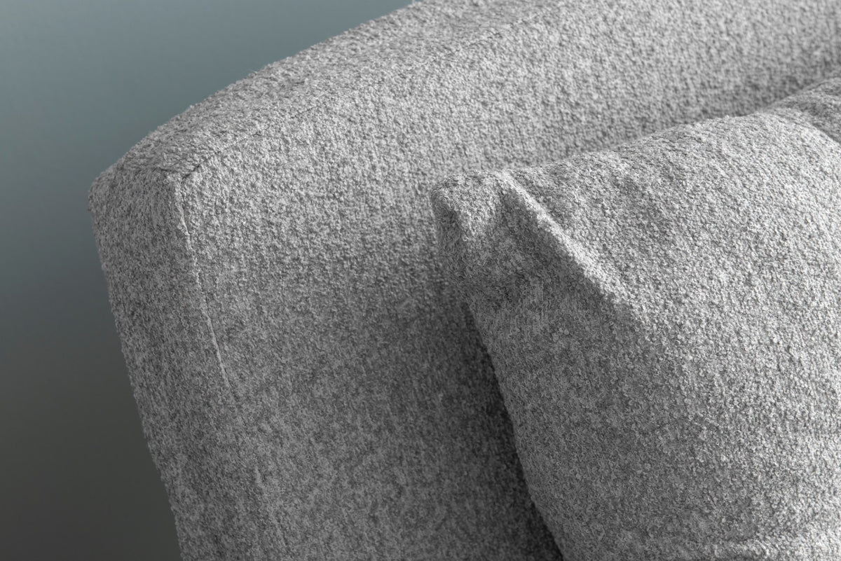 Gri - 80x80x79 cm | SKU: 859FTN2831 | Fotoliu extensibil Folde Single - Teddy Fabric, varianta Gri - 80x80x79 cm, produs pentru amenajarea locuinței, disponibil online în România la CasaMob