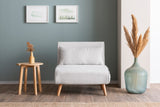 Fotoliu extensibil Folde Single - Teddy Fabric, Diverse culori, Diverse dimensiuni - Alb - 80x50x42 cm | SKU: 859FTN2832 | Fotoliu extensibil Folde Single - Teddy Fabric, varianta Alb - 80x50x42 cm, produs pentru amenajarea locuinței, disponibil online în România la CasaMob