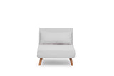 Fotoliu extensibil Folde Single - Teddy Fabric, Diverse culori, Diverse dimensiuni - Alb - 80x50x42 cm | SKU: 859FTN2832 | Fotoliu extensibil Folde Single - Teddy Fabric, varianta Alb - 80x50x42 cm, produs pentru amenajarea locuinței, disponibil online în România la CasaMob